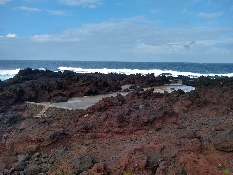 Trip to the Azores, the swimming pools of Biscoitos