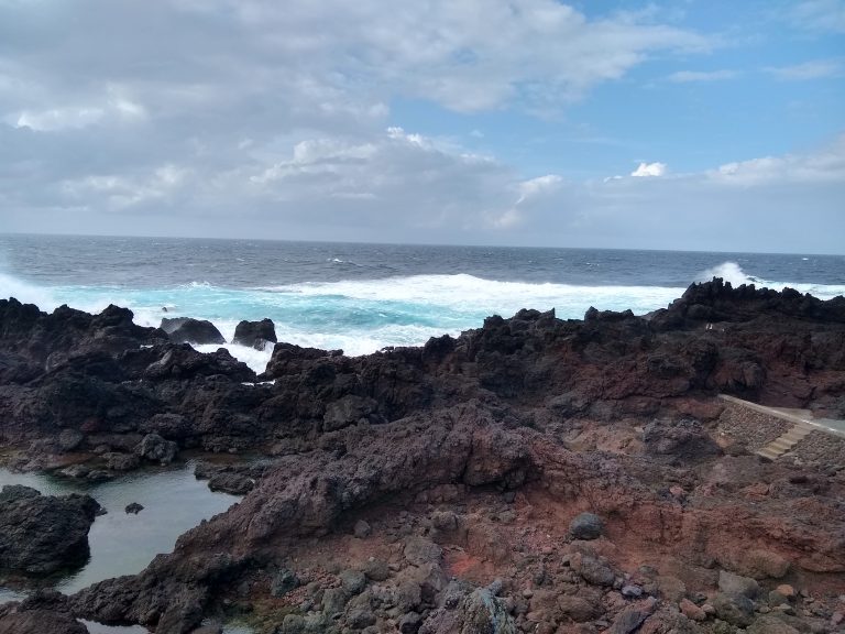 Trip to the Azores, the swimming pools of Biscoitos