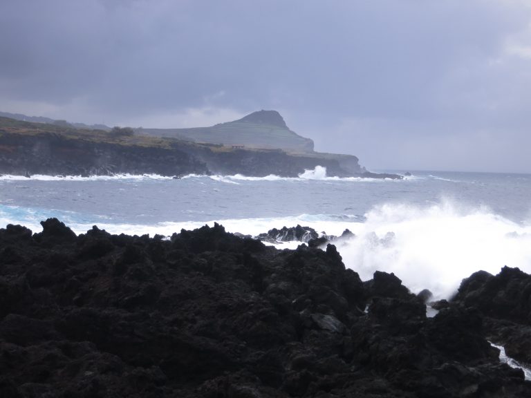 Trip to the Azores, the swimming pools of Biscoitos