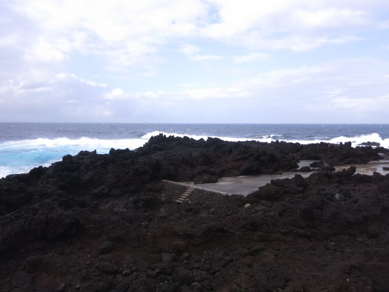 Trip to the Azores, the swimming pools of Biscoitos