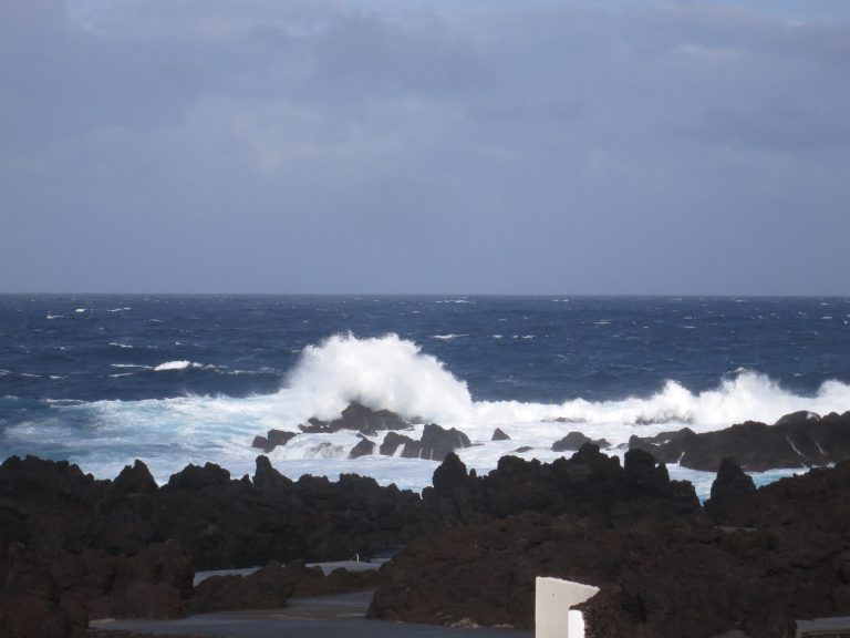 Trip to the Azores, the swimming pools of Biscoitos