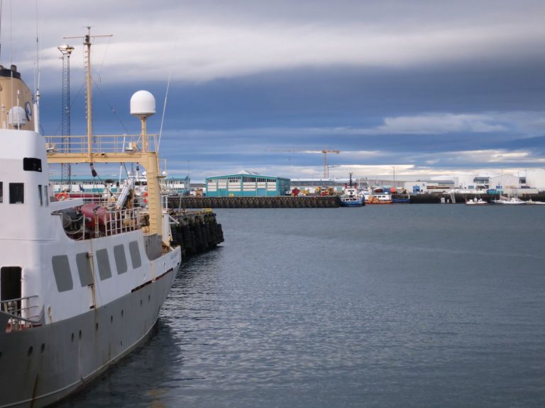 Icland, Reykjavík, Harbour view