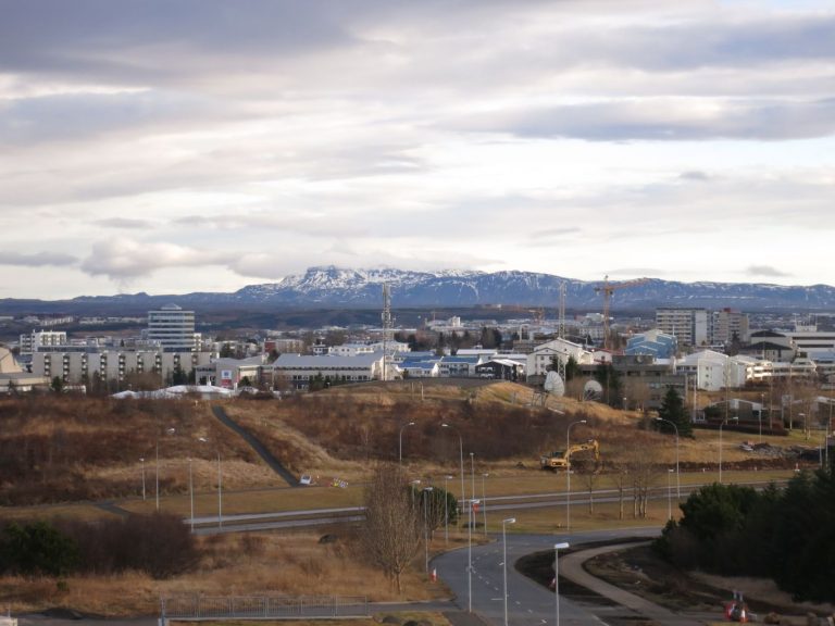 Icland, Reykjavík - City and Landscape view from Perlan