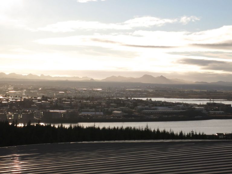 Icland, Reykjavík - City and Landscape view from Perlan