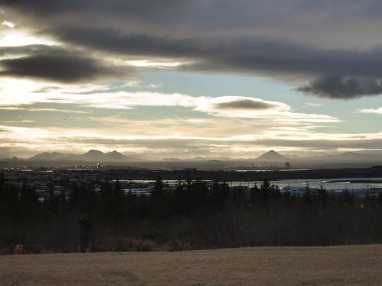 Icland, Reykjavík - City and Landscape view from Perlan