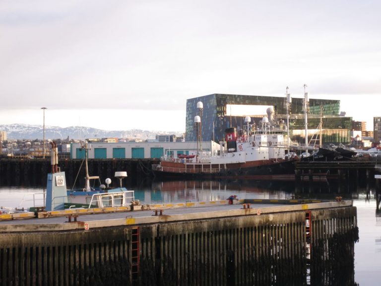 Icland, Reykjavík, Harbour view