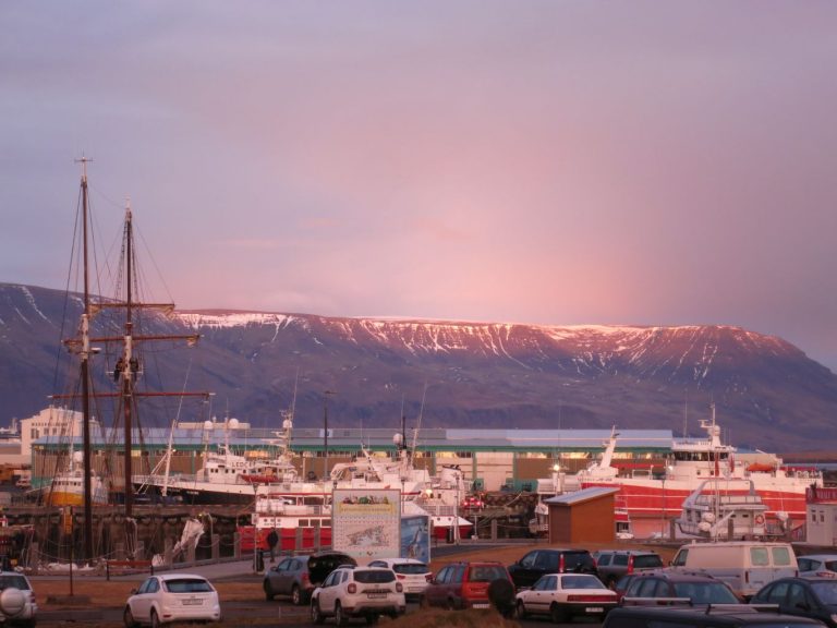 Icland, Reykjavík, Harbour view