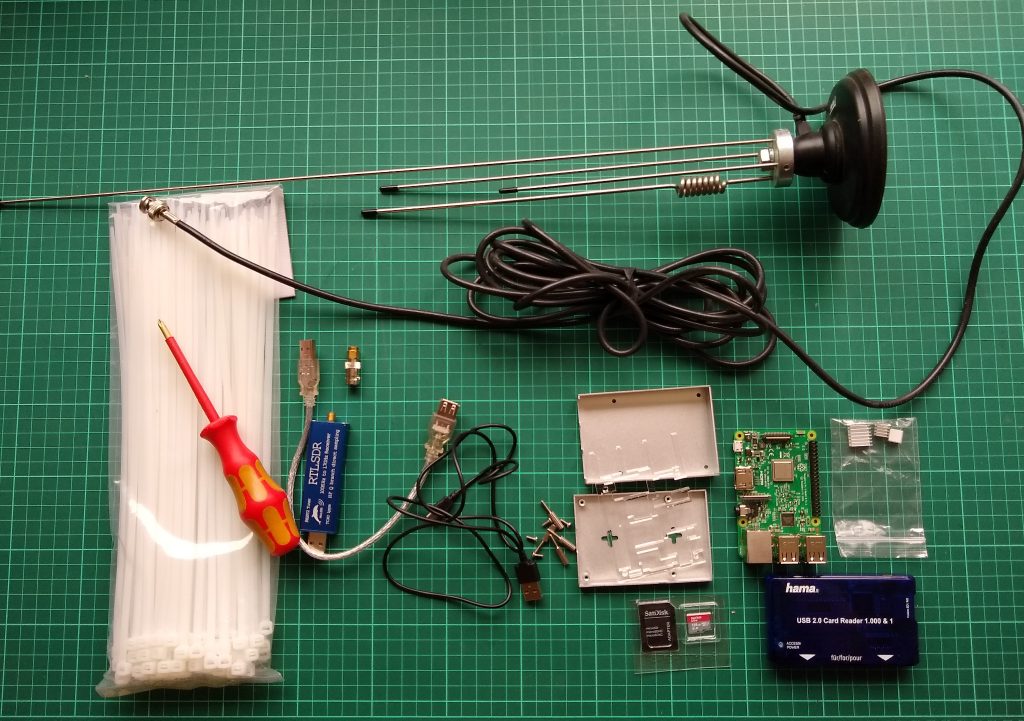 RTL SDR Server, Parts